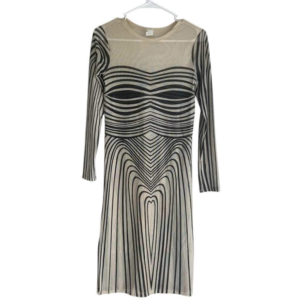 Women's Sheer Mesh Sexy Party Dress